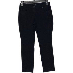 WHITE HOUSE BLACK MARKET THE SLIM‎ STRETCH KNIT PANTS SIZE 2